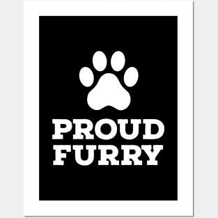 PROUD FURRY Posters and Art